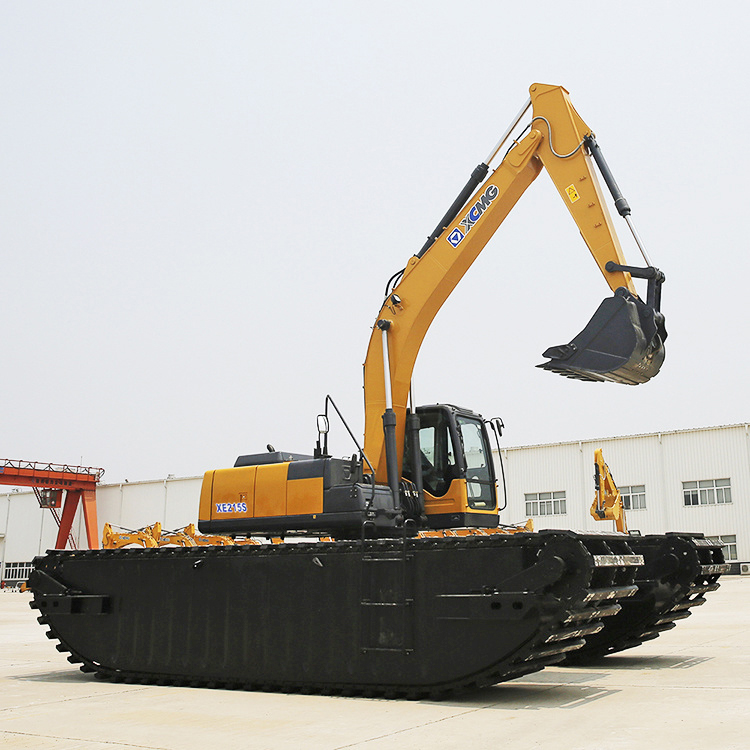 Гусеничный экскаватор-амфибия XCMG XE215S