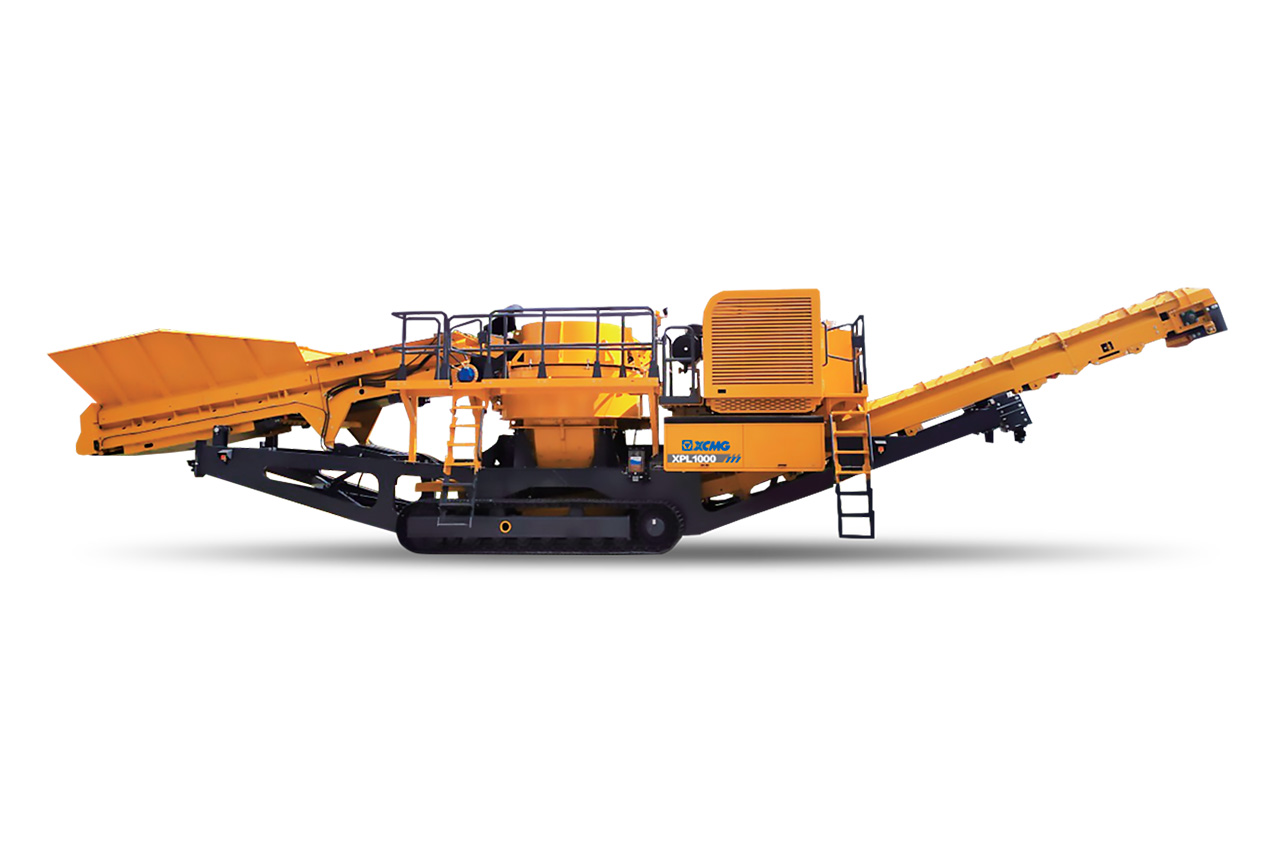 Мобильная ударная центробежная дробилка XCMG XPL1000