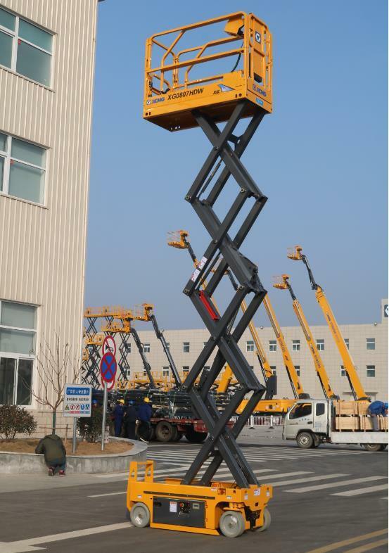 Ножничный подъемник XCMG XG0807HDW