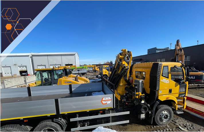 FAW 6x4 с КМУ XCMG SQZ 330-6